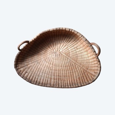 Très grand panier osier Vannerie 