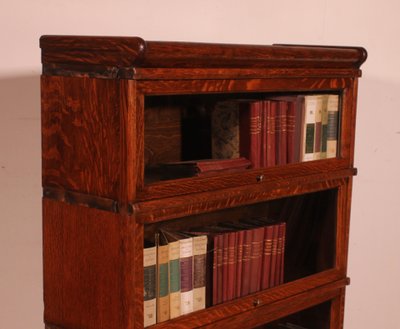 Libreria a 3 pezzi in rovere Wernicke Globe
