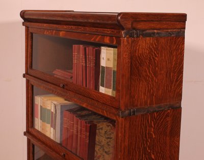 Libreria a 3 pezzi in rovere Wernicke Globe
