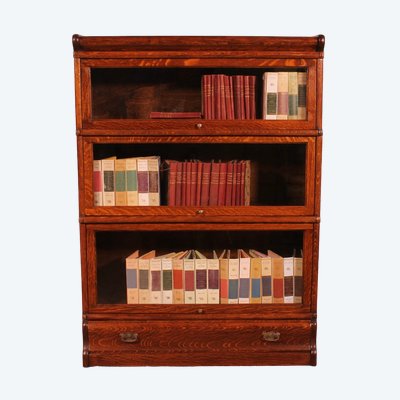 Libreria a 3 pezzi in rovere Wernicke Globe