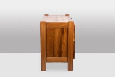 Maison Regain. Commode en orme. Circa 1970. LS6157909P