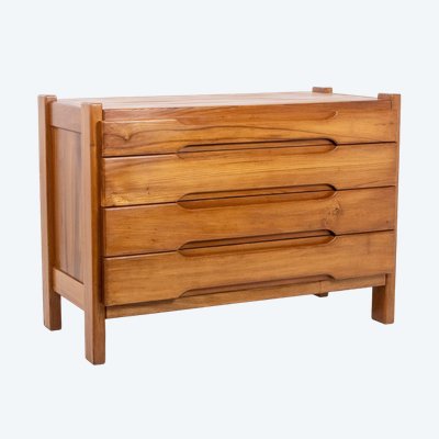 Maison Regain. Commode en orme. Circa 1970. LS6157909P