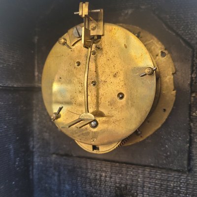 Burr and inlay clock, Art Deco, 20th century