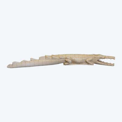 Coccodrillo in avorio XIX secolo