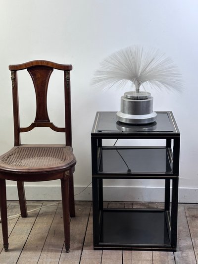 Bout de canapé / table d'appoint Pierre Vandel vintage 80'S