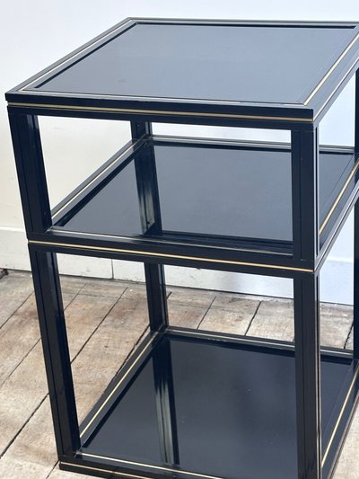 Bout de canapé / table d'appoint Pierre Vandel vintage 80'S