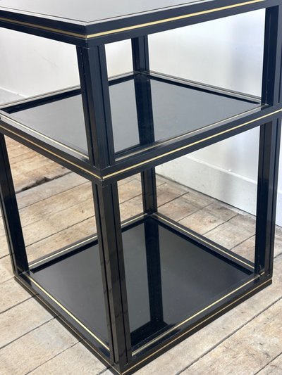 Bout de canapé / table d'appoint Pierre Vandel vintage 80'S