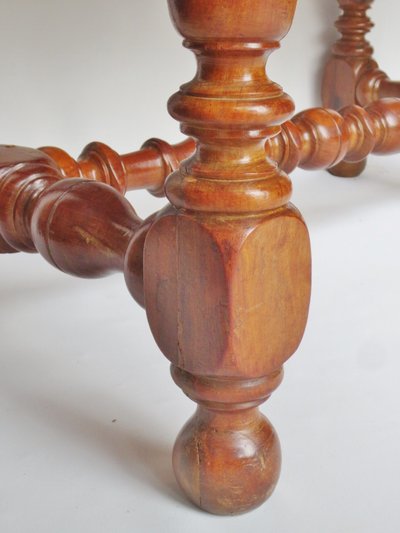 Louis XIV fruitwood table.    