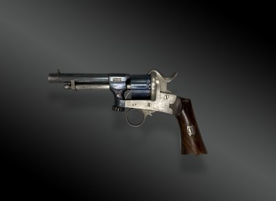 REVOLVER MARIETTE WITH SLIDING SYSTEM Belgium, 1860/1870