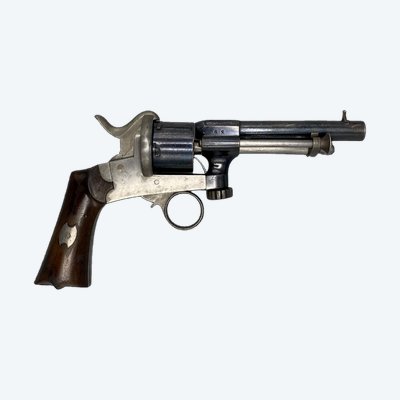REVOLVER MARIETTE WITH SLIDING SYSTEM Belgium, 1860/1870