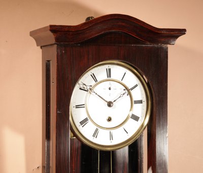   A Interesting Elegant Black Forest Regulator Wall Clock In The Vienna Style.