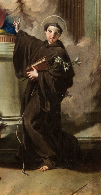 Giovanni Battista Pittoni La Vierge à l'Enfant e les Saints"