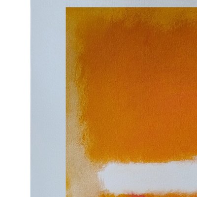 Magnifique lithographie de Mark Rothko à édition limitée des années 1980