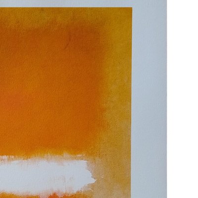 Magnifique lithographie de Mark Rothko à édition limitée des années 1980