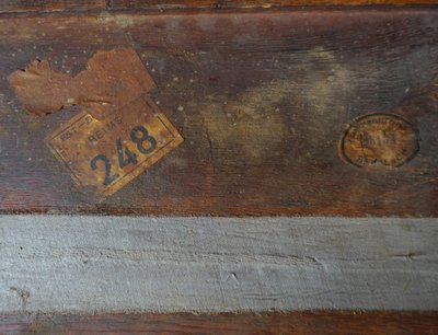 Table à jeux Louis XVI en acajou
