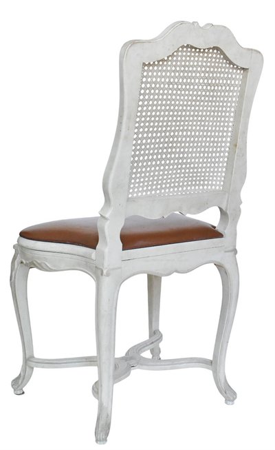 Suite of 6 Regency-style caned chairs