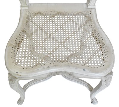 Suite of 6 Regency-style caned chairs