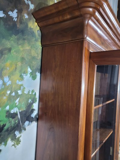 Libreria in mogano Luigi Filippo
