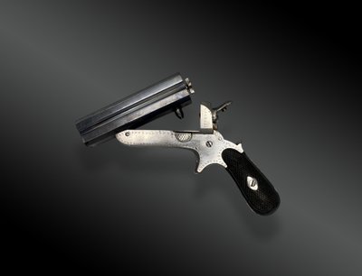 PISTOLA A QUATTRO CORDE PABLO JUARISTI Spagna XIX secolo