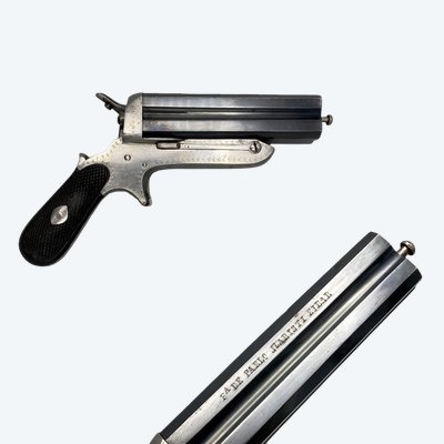 PISTOLA A QUATTRO CORDE PABLO JUARISTI Spagna XIX secolo