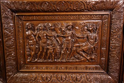 Cassa castrale nuziale al Giudizio di Paride, fine XVI secolo