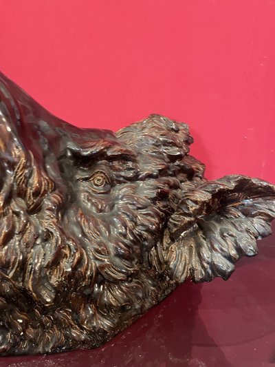 Zoomorphe Terrine als Tafelaufsatz von J. P. Gourdon