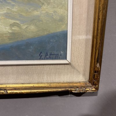 Gilberto PETRELLI (1922-1986) a peint Florence