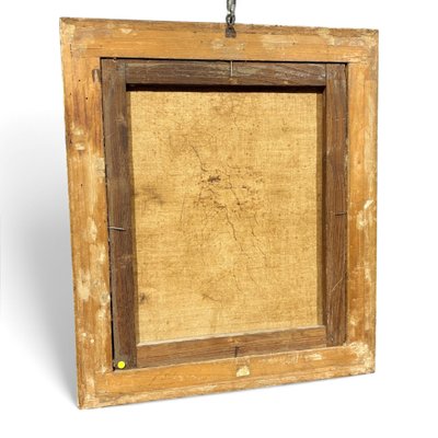 Peinture ancienne Repentir de saint Pierre XIXe siècle
