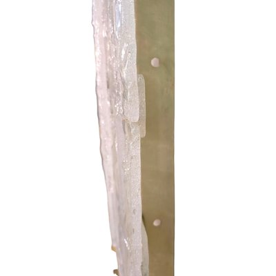 Rare and Important Pair of Poli wall lamps, large size 83 x 83 cm