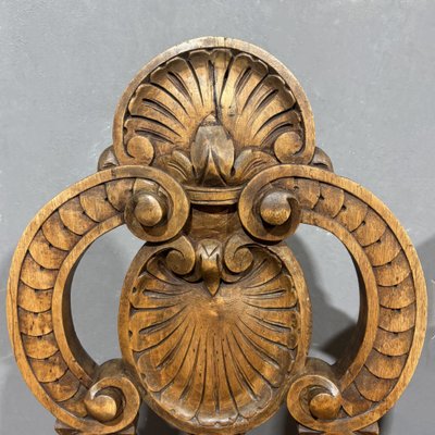 Paire de tabourets Renaissance anciens