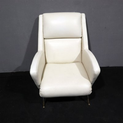 Poltrona di Design anni '60 in pelle