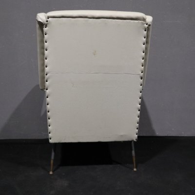 Poltrona di Design anni '60 in pelle