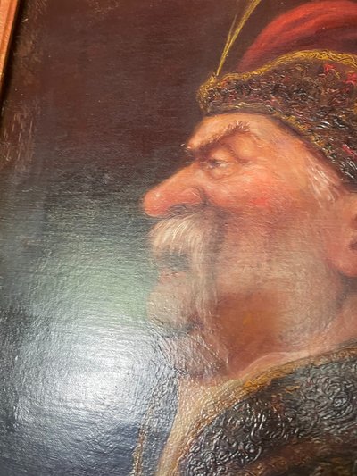 Öl auf Leinwand, spätes 18. Jahrhundert