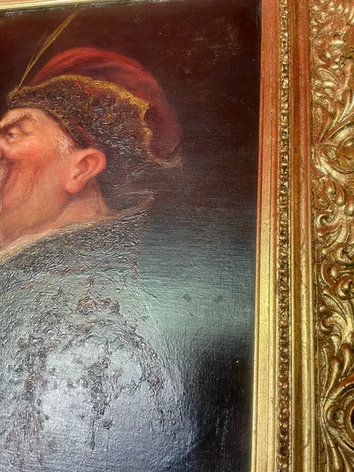 Öl auf Leinwand, spätes 18. Jahrhundert