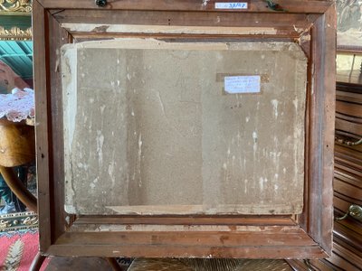 Öl auf Holz „Hugard de la Tour“