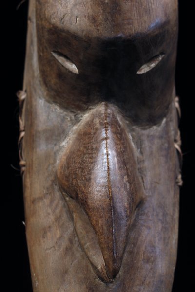 Brag mask, Oceanic art, tribal art, Papua New Guinea, Sculpture, primitive arts, 63 cm