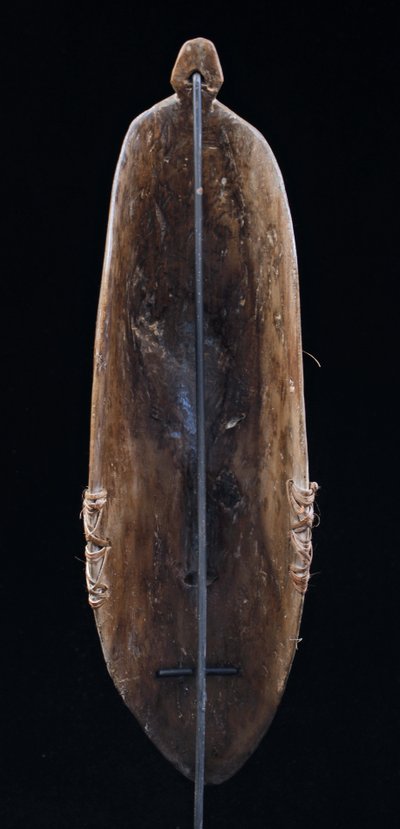 Brag mask, Oceanic art, tribal art, Papua New Guinea, Sculpture, primitive arts, 63 cm