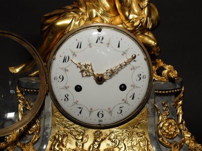 Louis XVI period clock "Love and Friendship"