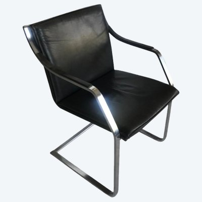 Coppia di poltrone a sbalzo KNOLL Design R.GLATZEL 1970