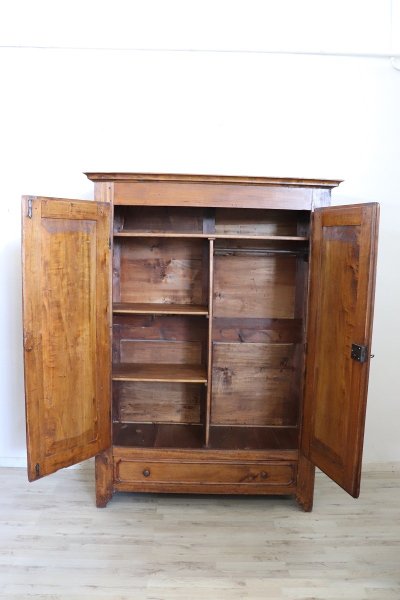 Armoire Ancienne en Peuplier, 19ème siècle