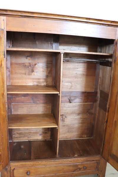 Armoire Ancienne en Peuplier, 19ème siècle