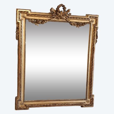 Napoleon III period mirror 74 x 60