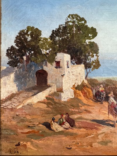 Pierre Thuillier (1799-1858) - Orientalist landscape, Circa 1840