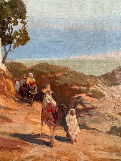 Pierre Thuillier (1799-1858) - Orientalist landscape, Circa 1840