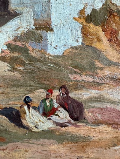 Pierre Thuillier (1799-1858) - Orientalist landscape, Circa 1840