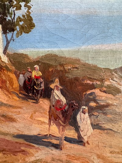 Pierre Thuillier (1799-1858) - Orientalist landscape, Circa 1840