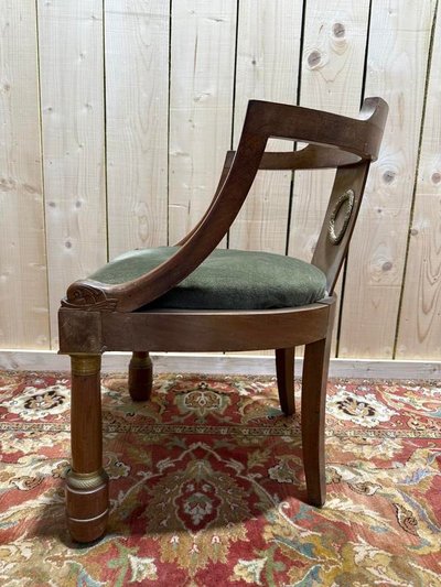 Fauteuil de bureau époque Empire 