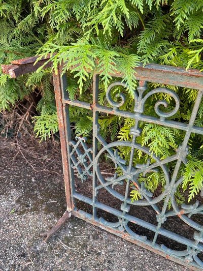 Rambarde -l/ Garde-corps en fer forgé de balcon ancien 
