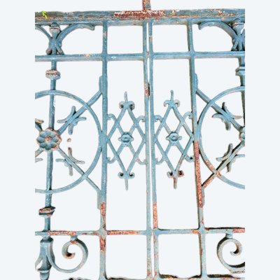 Rambarde -l/ Garde-corps en fer forgé de balcon ancien 