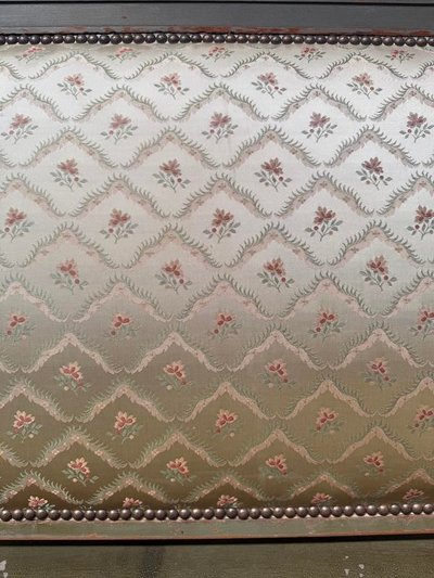 Lit capitonné de style Louis XVI 190/130 cm